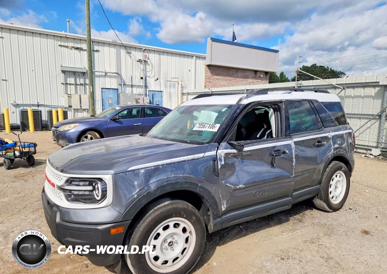 2025 Ford Bronco Sport Heritage VIN:3FMCR9GN6SRE24256 - 1
