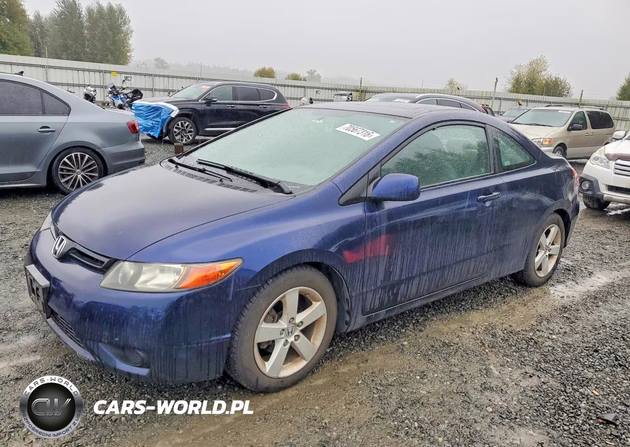 2007 Honda Civc VIN:2HGFG12877H511047 - 1