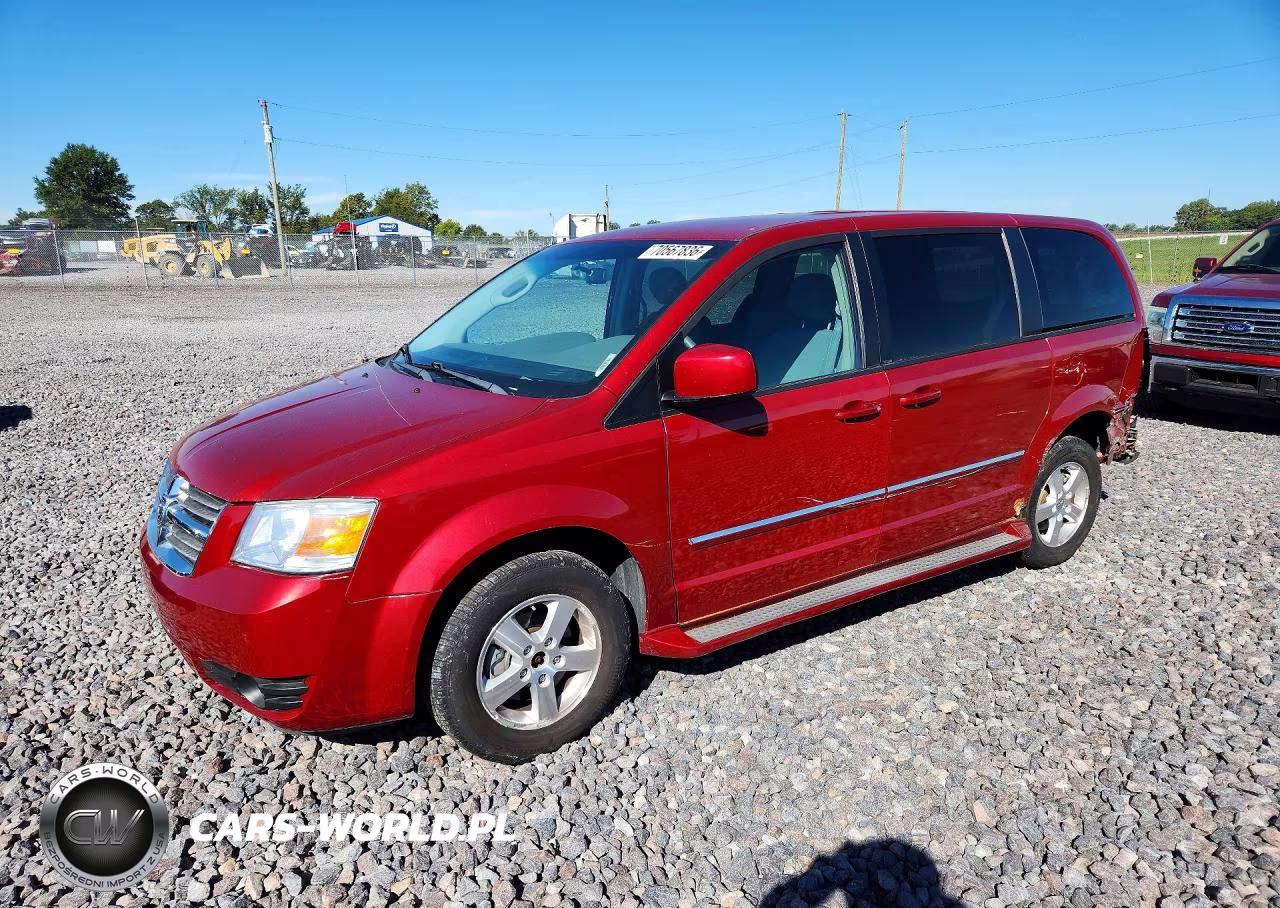 2008 Dodge Grand Caravan Sxt VIN:1D8HN54P58B160756 - 1