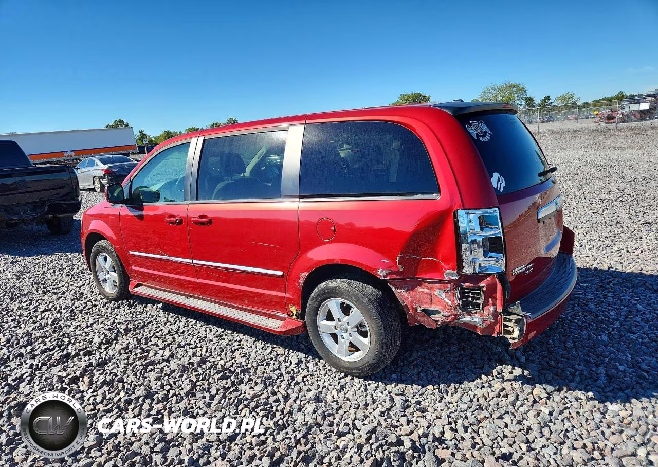 2008 Dodge Grand Caravan Sxt VIN:1D8HN54P58B160756 - 2
