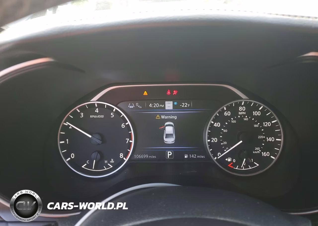 2020 Nissan Maxima Sv VIN:1N4AA6CV6LC363732 - 9