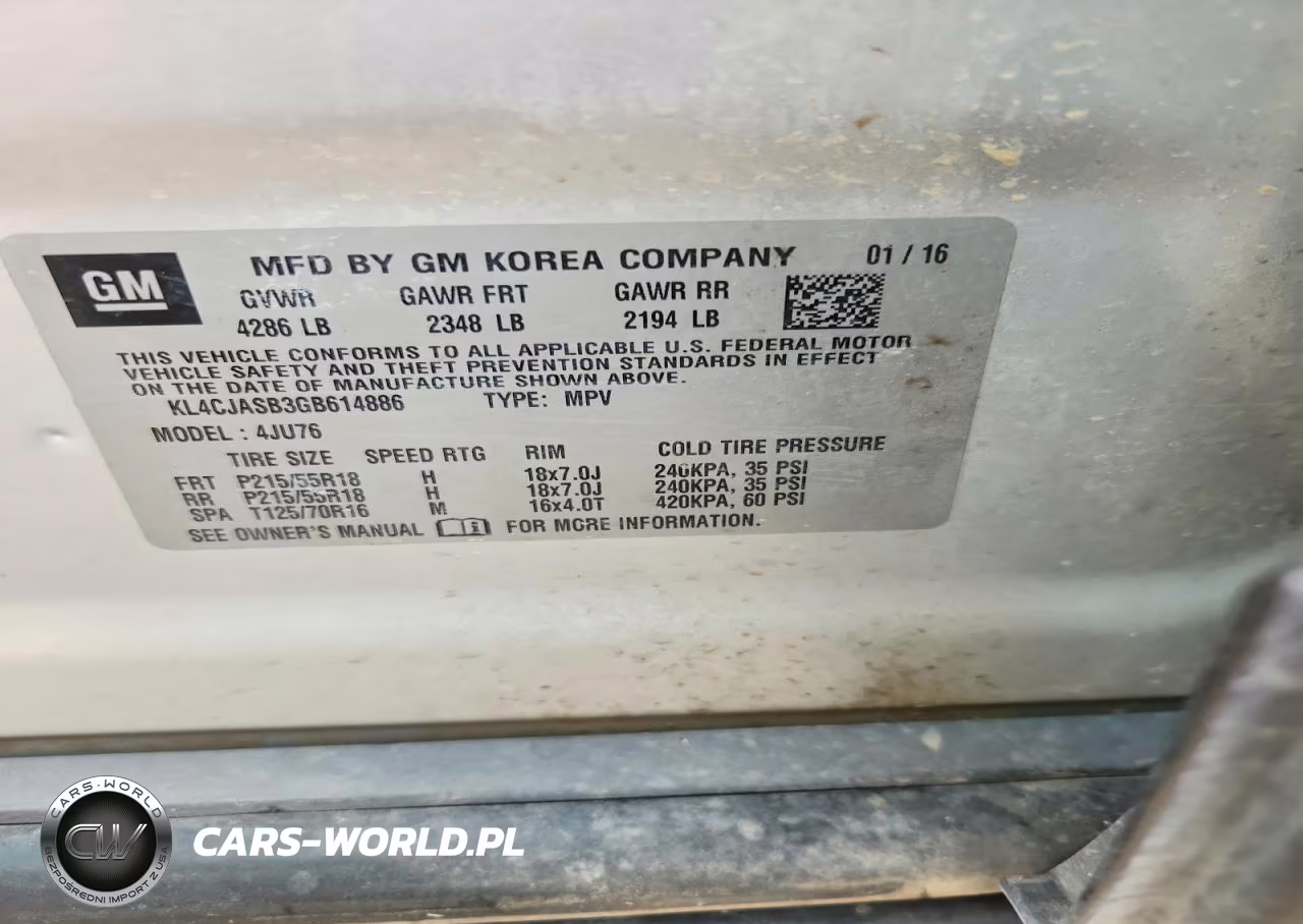 2016 Buick Encore VIN:KL4CJASB3GB614886 - 12
