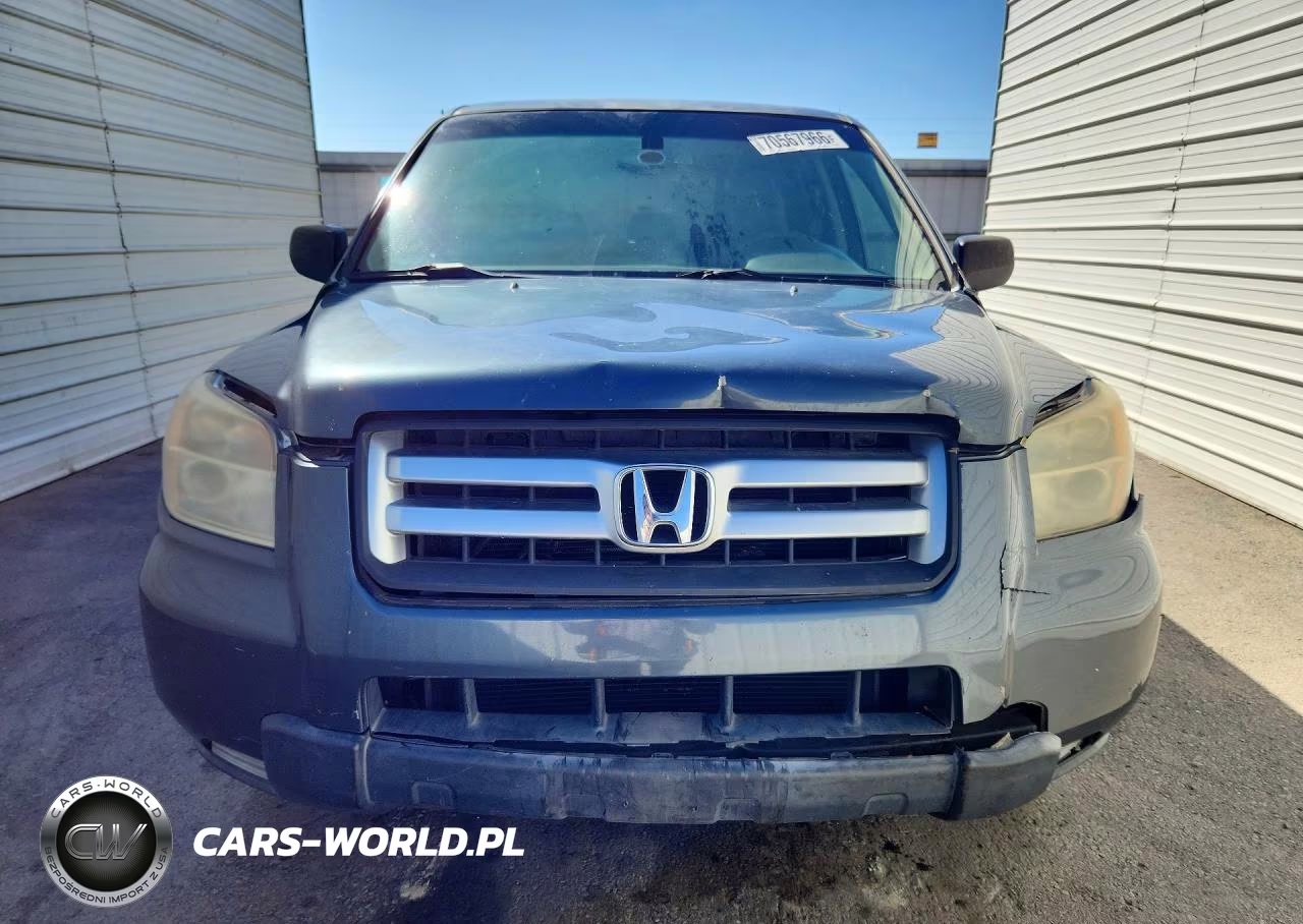 2006 Honda Pilot Lx VIN:5FNYF28156B019079 - 5