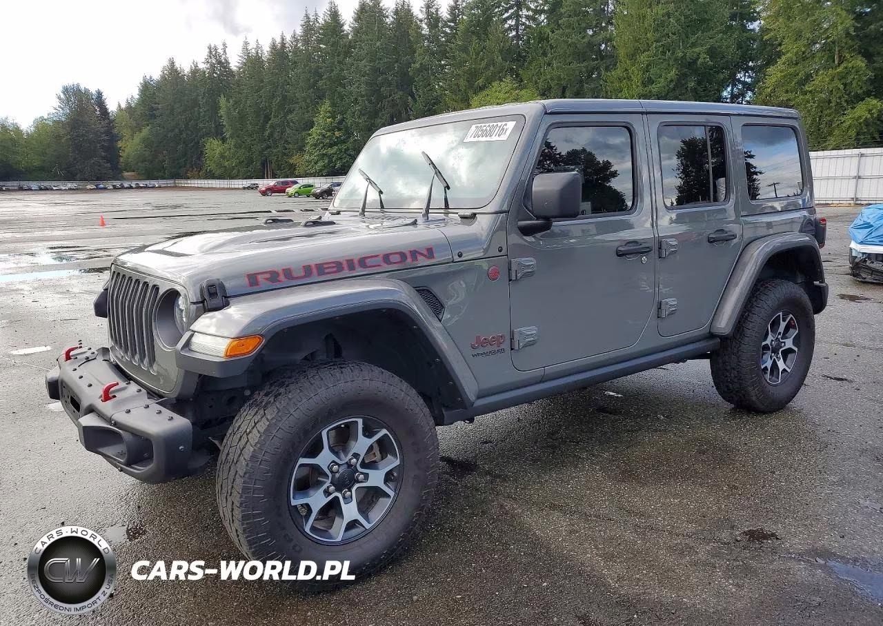 2019 Jeep Wrangler Unlimited Rubicon VIN:1C4HJXFG8KW677164 - 1