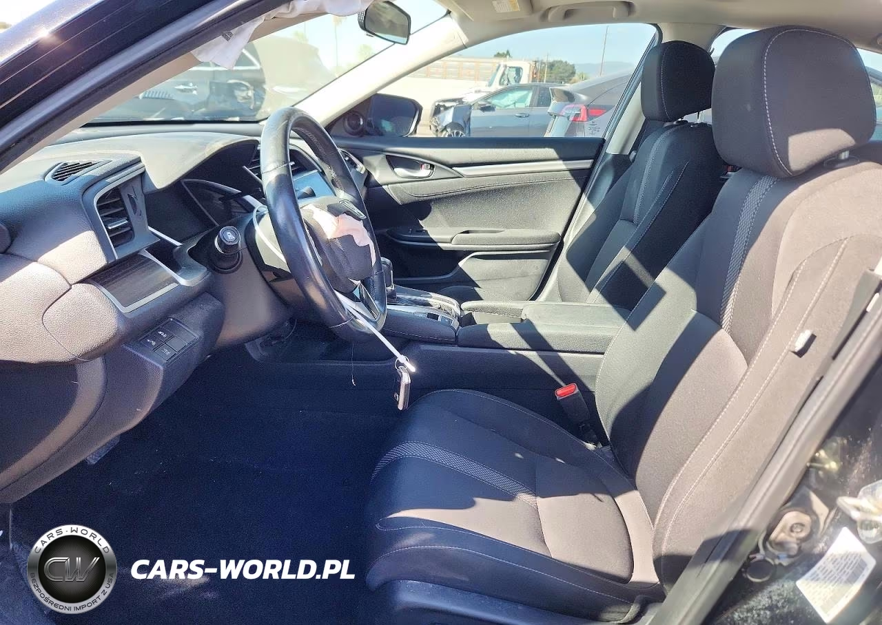 2019 Honda Civic Ex VIN:19XFC1F36KE205471 - 7