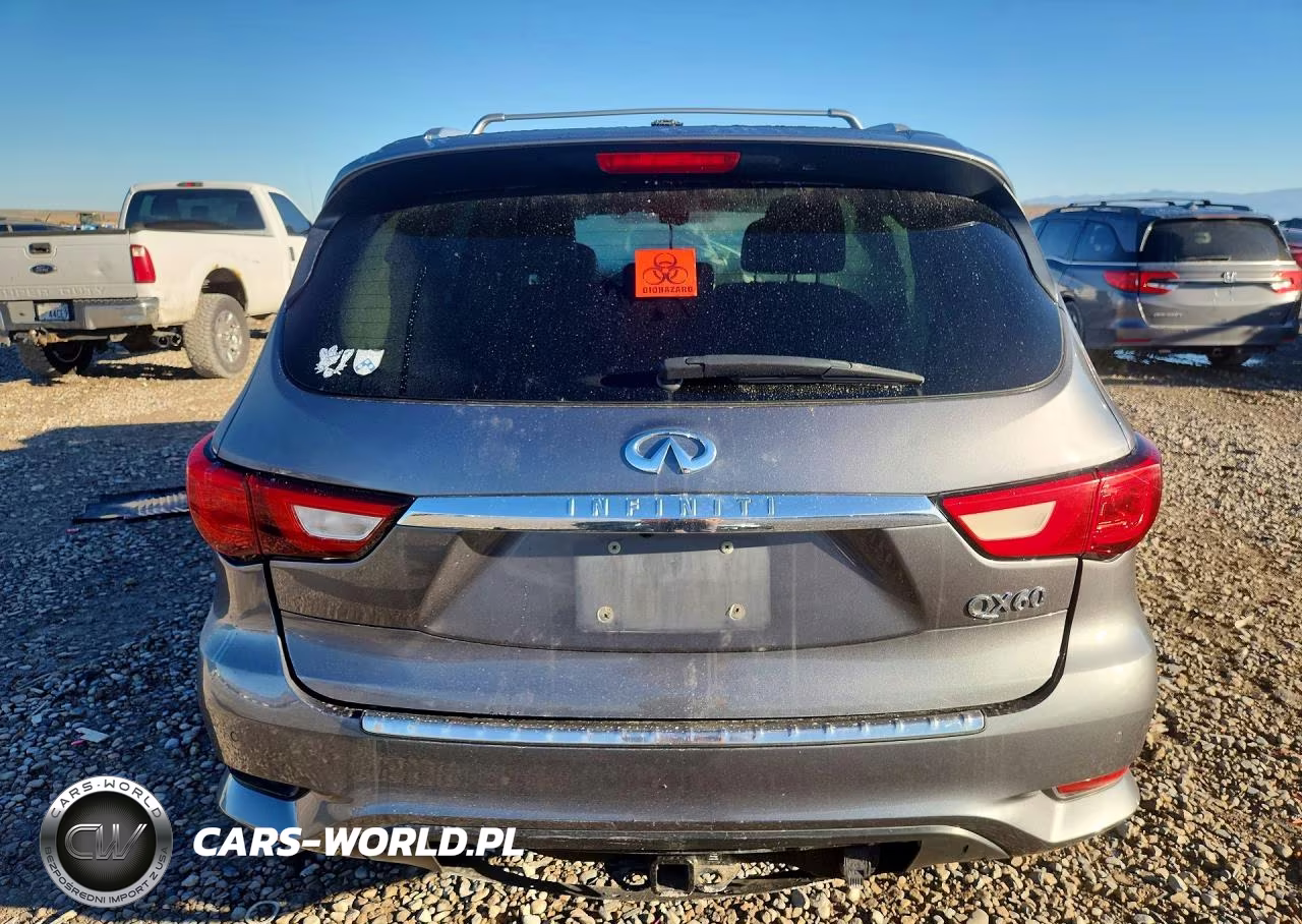 2017 Infiniti Qx60 Base VIN:5N1DL0MM6HC551397 - 6