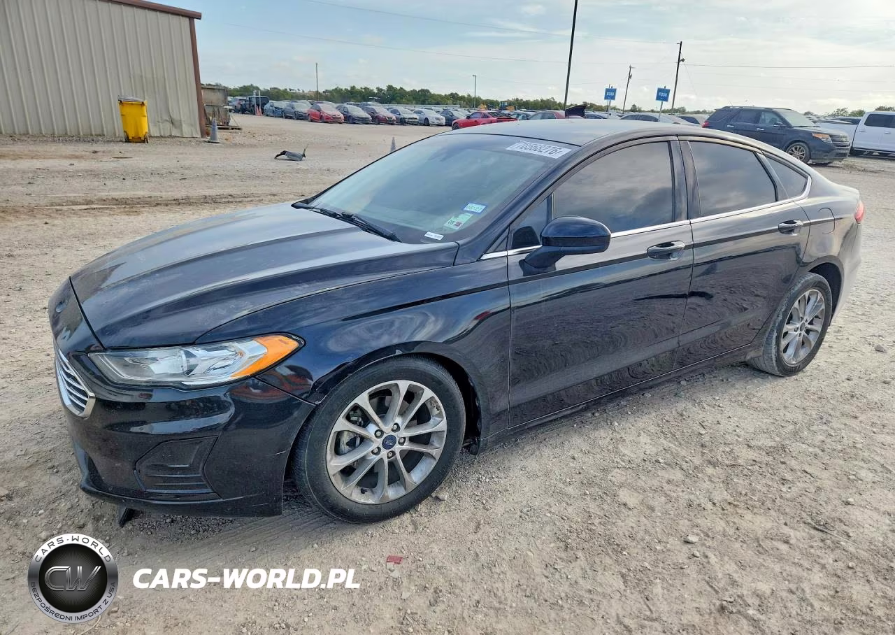 2019 Ford Fusion Se VIN:3FA6P0HD4KR239184 - 1