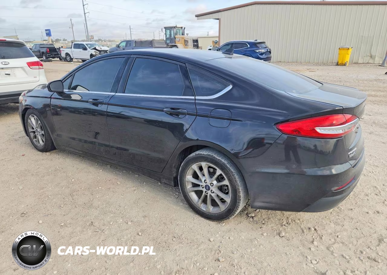 2019 Ford Fusion Se VIN:3FA6P0HD4KR239184 - 2