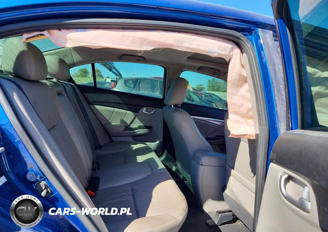 2013 Honda Civic Exl VIN:19XFB2F96DE064031 - 10