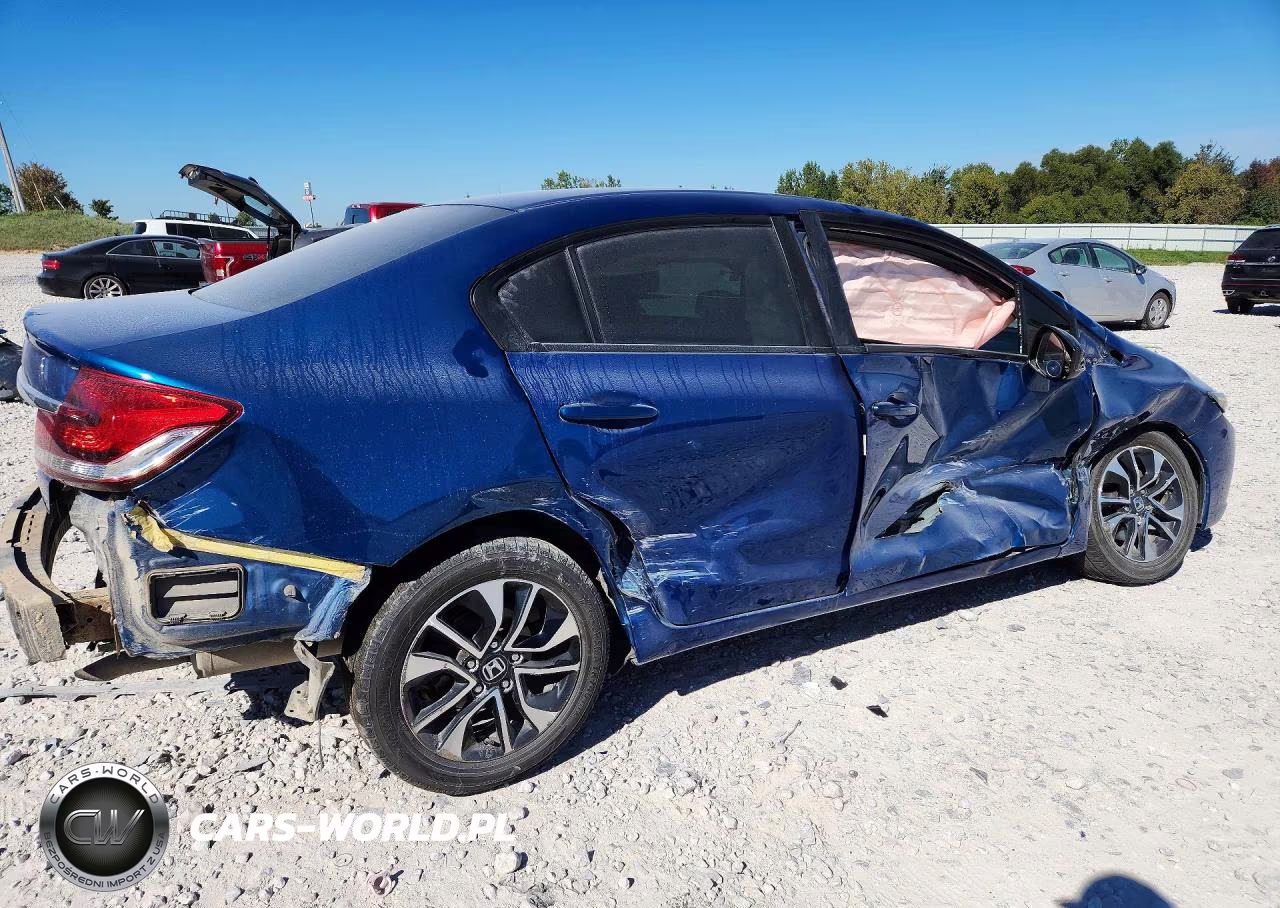 2013 Honda Civic Exl VIN:19XFB2F96DE064031 - 3