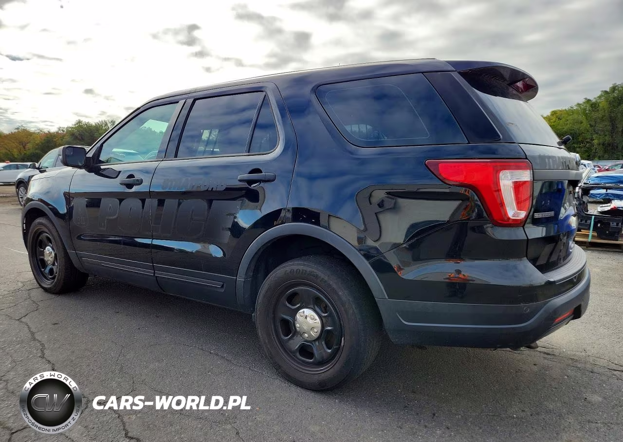 2018 Ford Explorer Police Interceptor VIN:1FM5K8AR1JGC76901 - 2