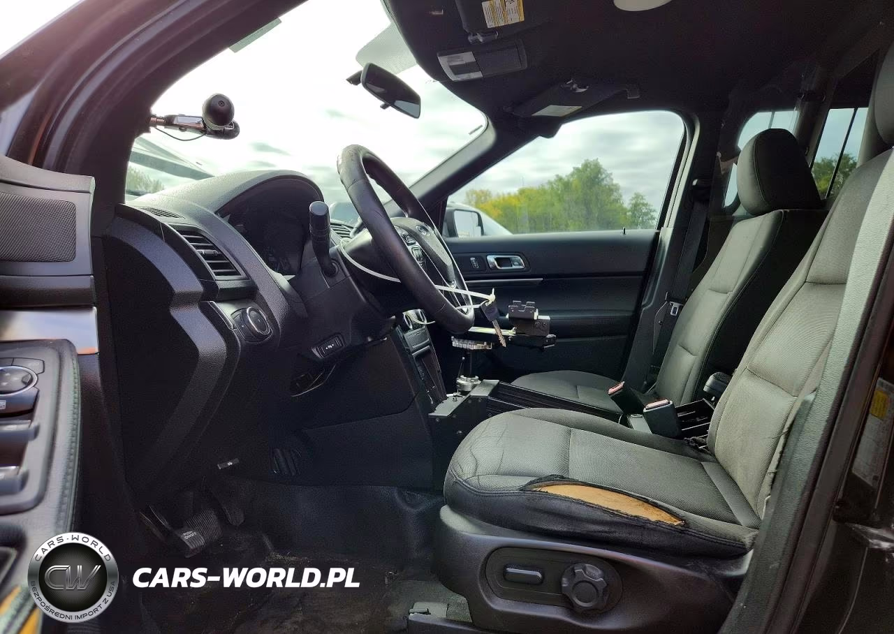 2018 Ford Explorer Police Interceptor VIN:1FM5K8AR1JGC76901 - 7