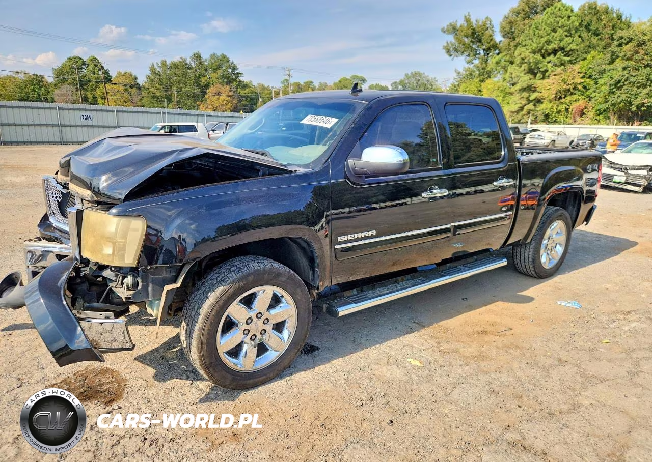 2013 GMC Sierra K1500 Sle VIN:3GTP2VE7XDG139940 - 1