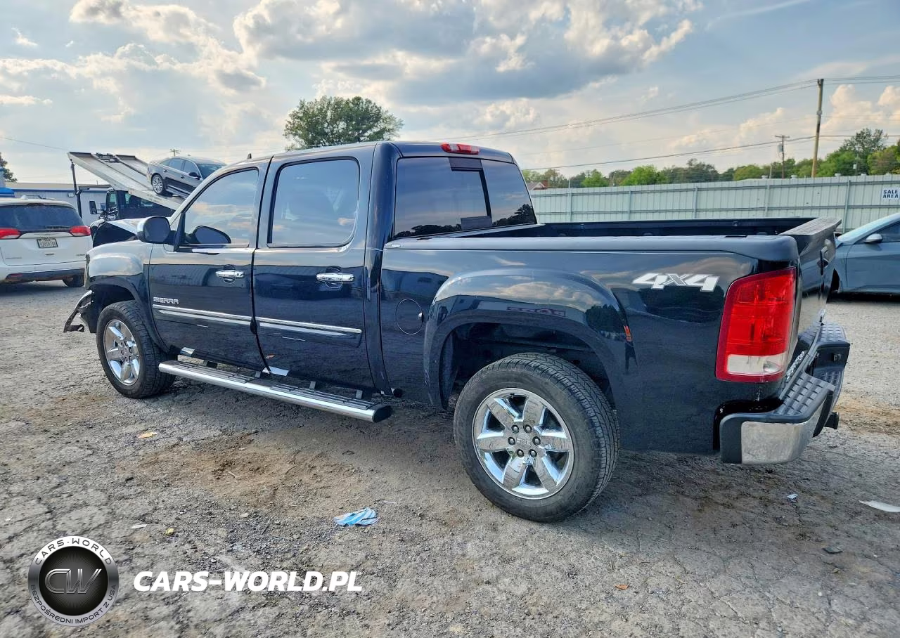 2013 GMC Sierra K1500 Sle VIN:3GTP2VE7XDG139940 - 2
