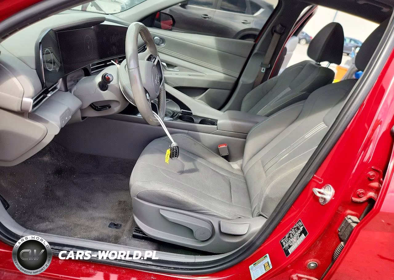 2023 Hyundai Elantra Sel VIN:KMHLS4AGXPU411379 - 7