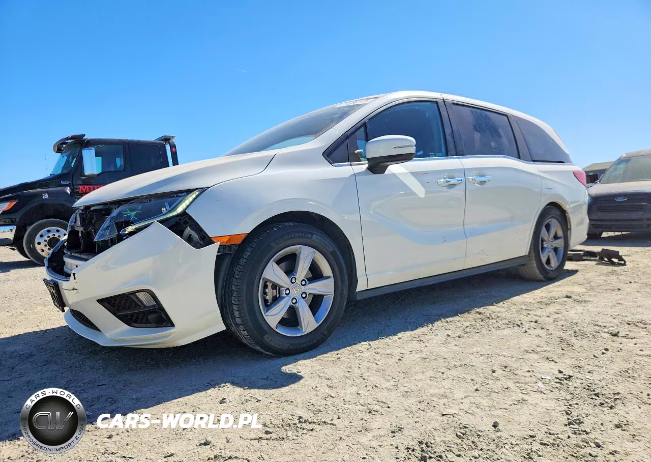 2019 Honda Odyssey Exl VIN:5FNRL6H72KB041351 - 1