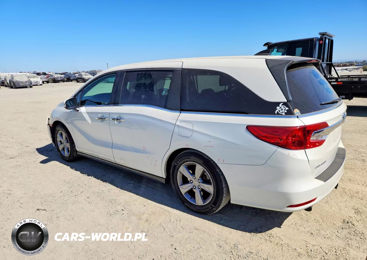 2019 Honda Odyssey Exl VIN:5FNRL6H72KB041351 - 2