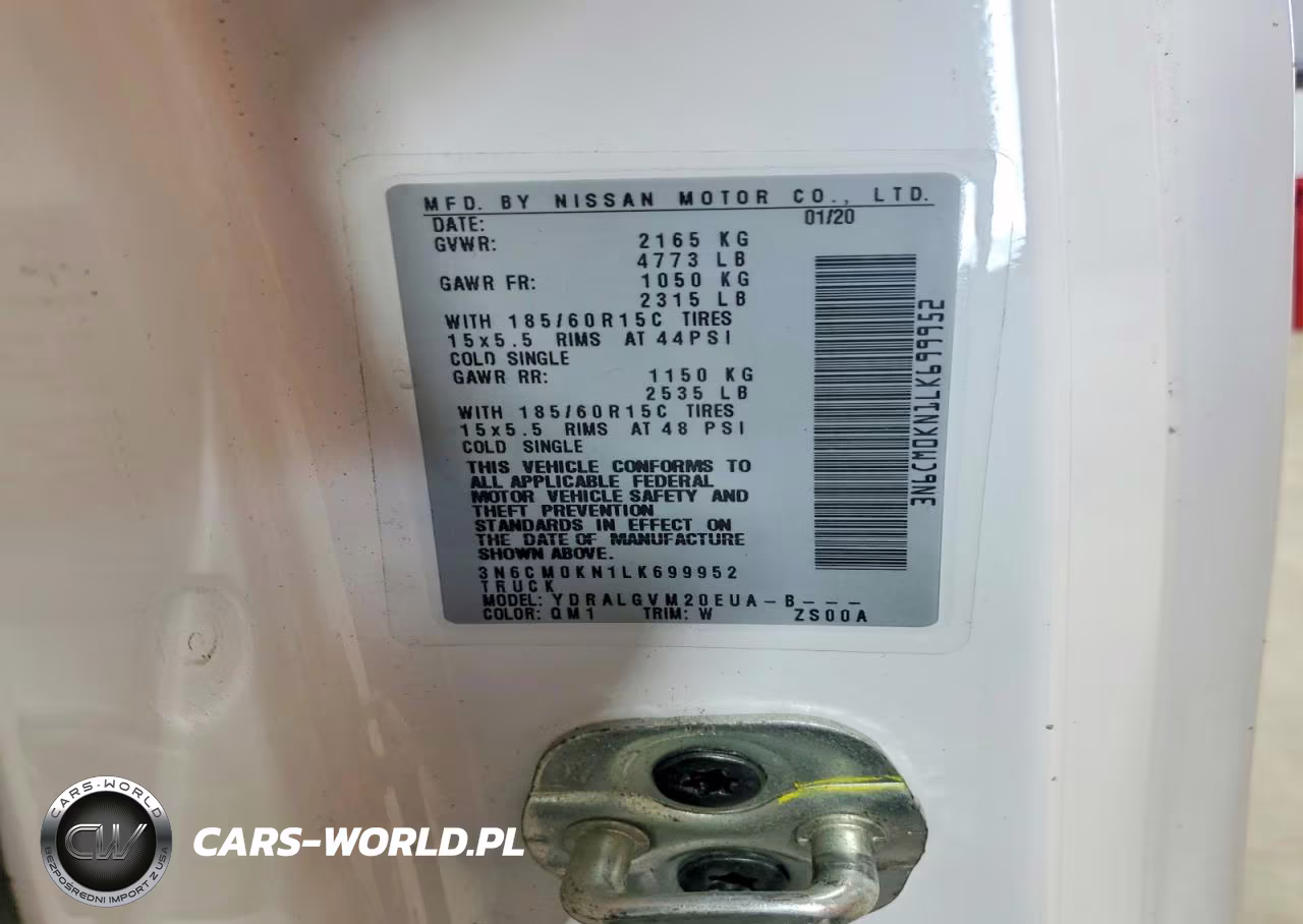 2020 Nissan Nv200 Sv VIN:3N6CM0KN1LK699952 - 13