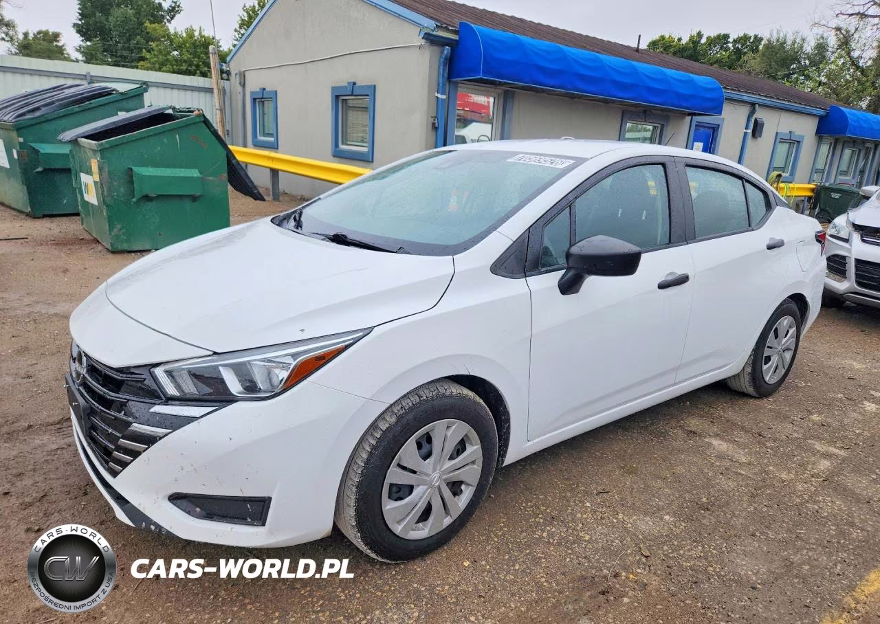 2024 Nissan Versa S VIN:3N1CN8DV6RL821478 - 1