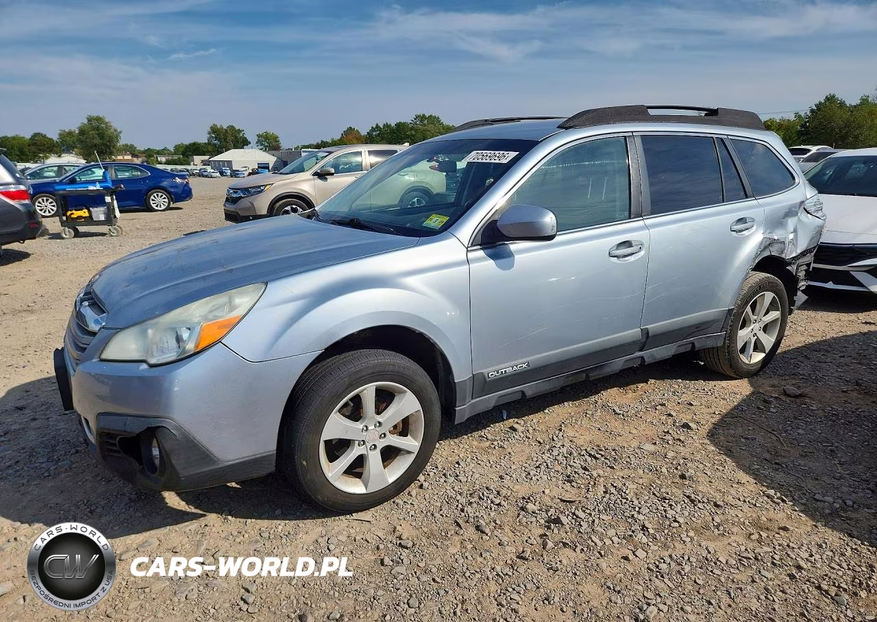2014 Subaru Outback 2.5I Premium VIN:4S4BRBCCXE3286392 - 1