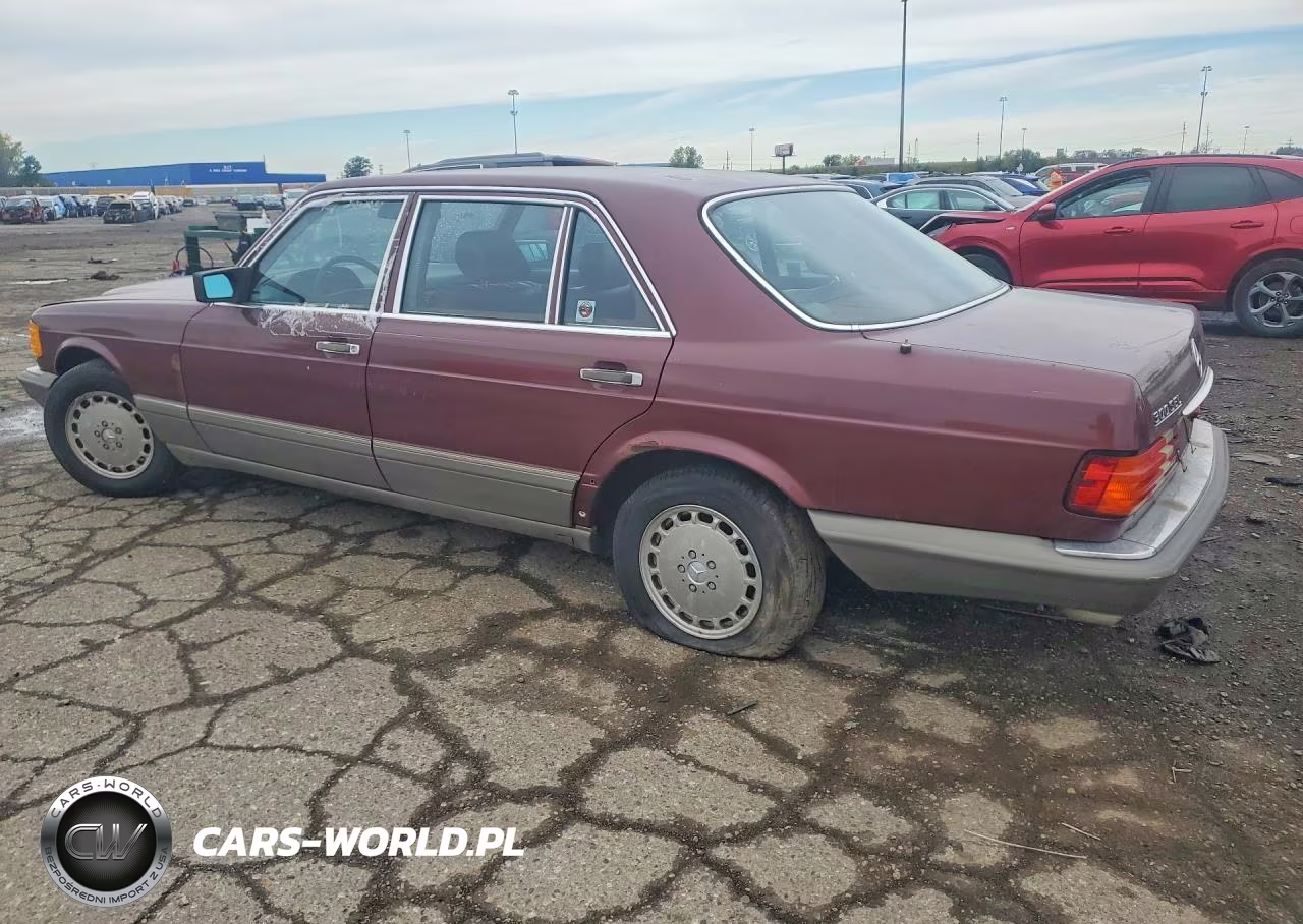 1988 Mercedes-Benz 300 Sel VIN:WDBCA25D7JA395872 - 2