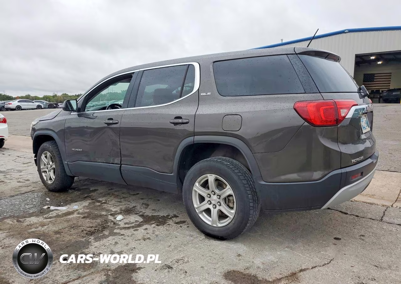 2019 GMC Acadia Sle VIN:1GKKNKLA6KZ133617 - 2