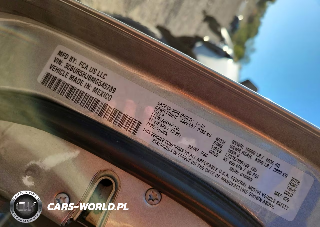 2021 Ram 2500 Tradesman VIN:3C6UR5HJ6MG545789 - 12