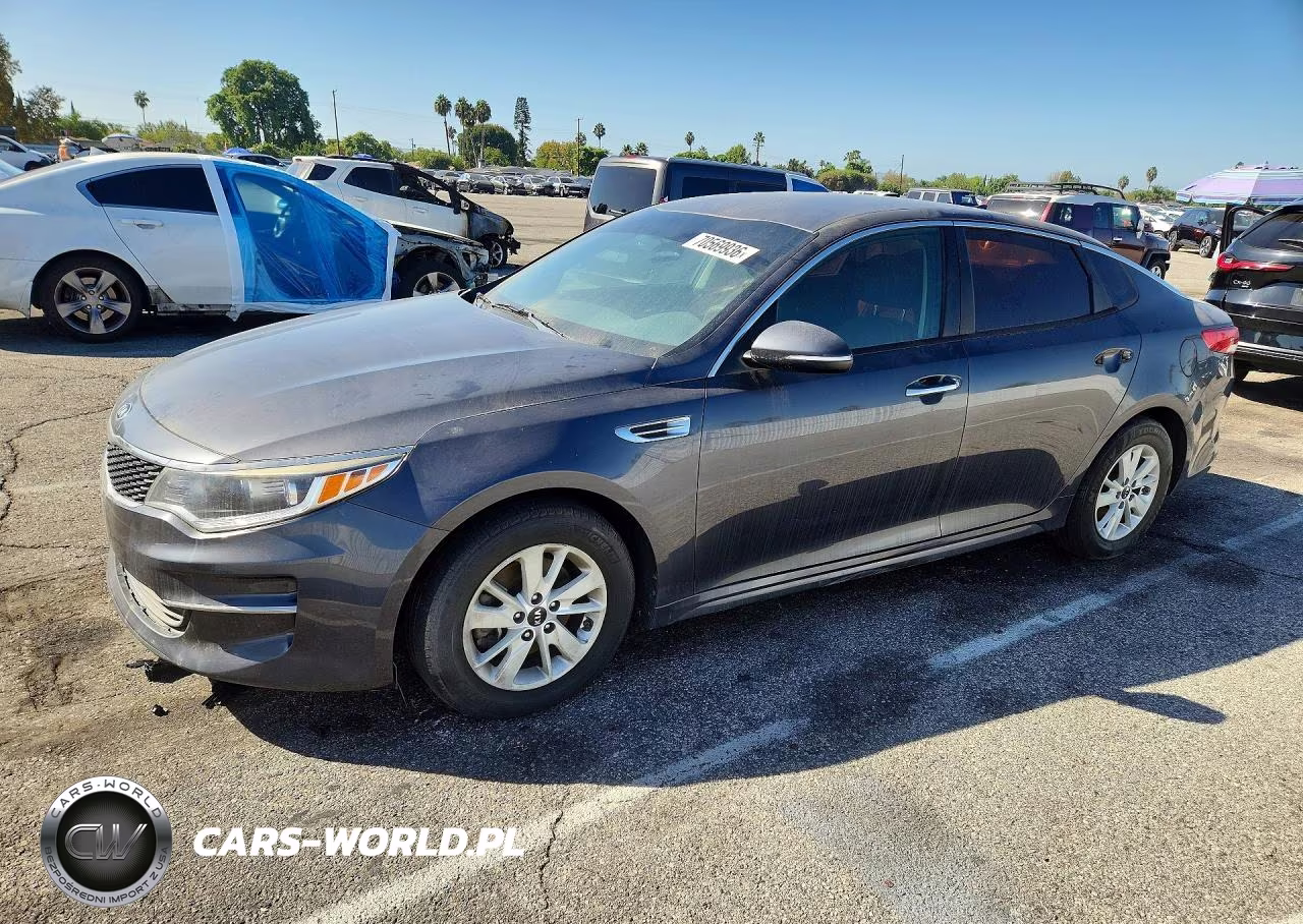 2017 Kia Optima Lx VIN:5XXGT4L31HG134674 - 1