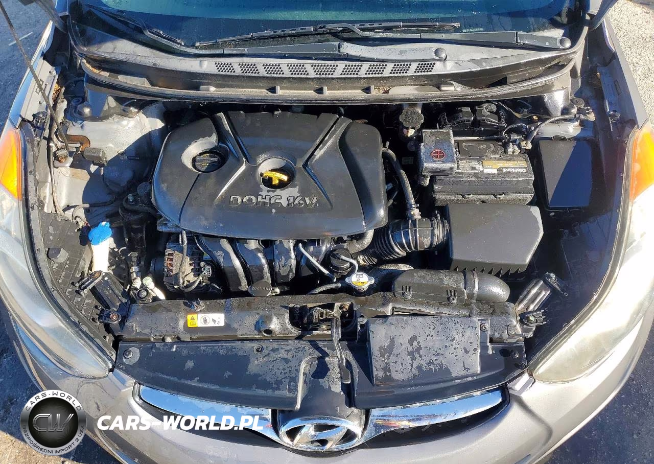 2013 Hyundai Elantra Gls VIN:5NPDH4AE8DH220961 - 11
