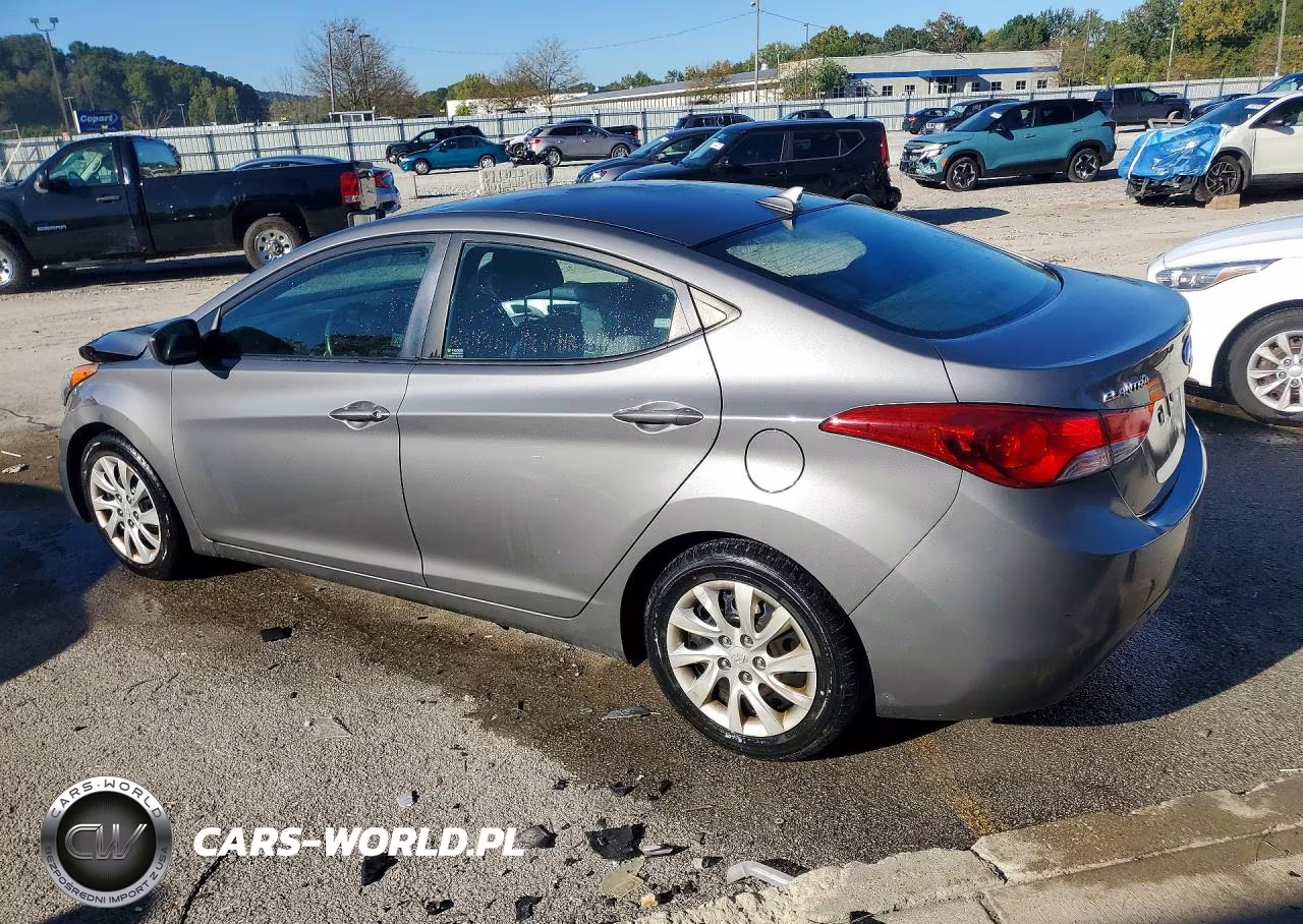 2013 Hyundai Elantra Gls VIN:5NPDH4AE8DH220961 - 2