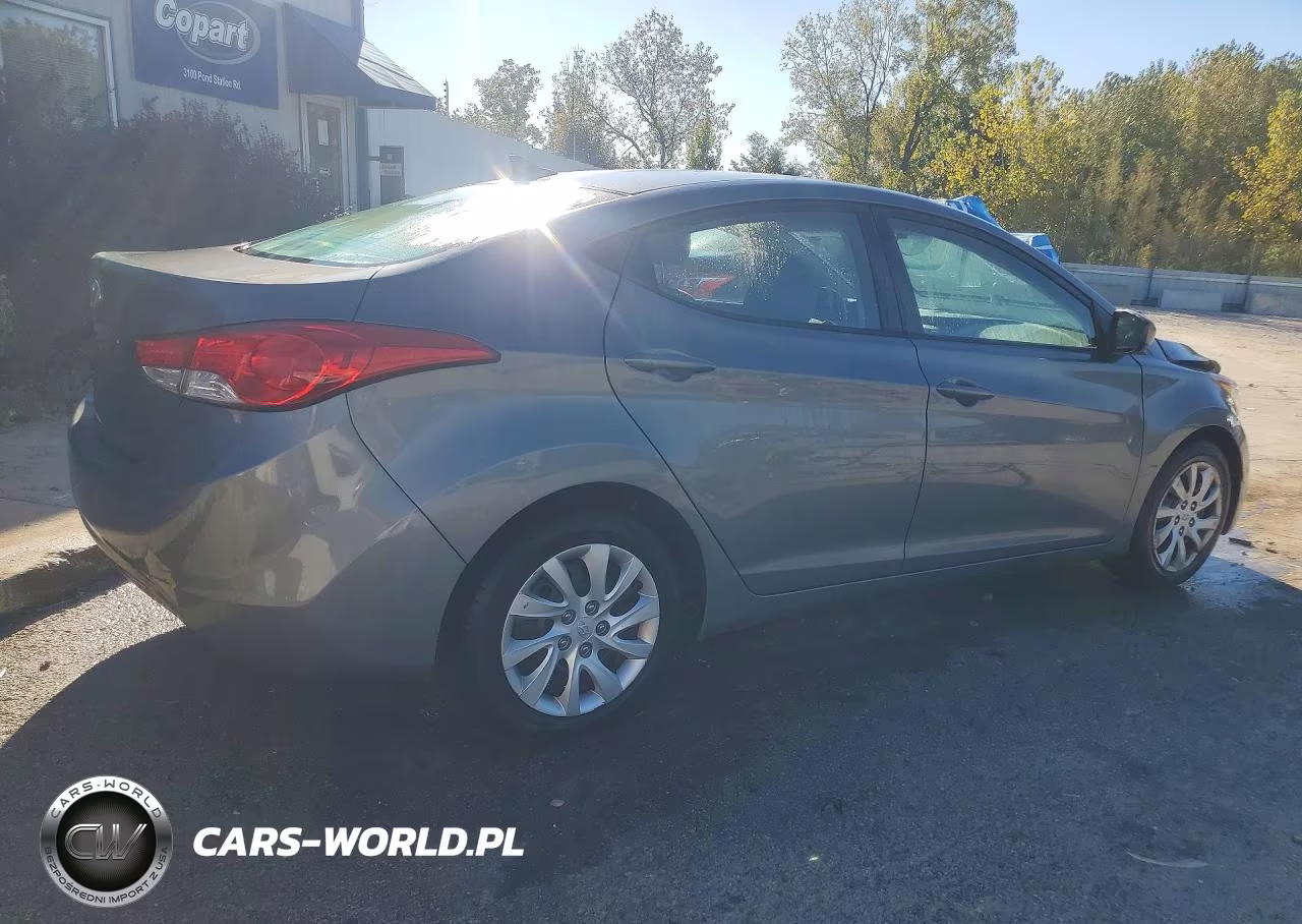 2013 Hyundai Elantra Gls VIN:5NPDH4AE8DH220961 - 3