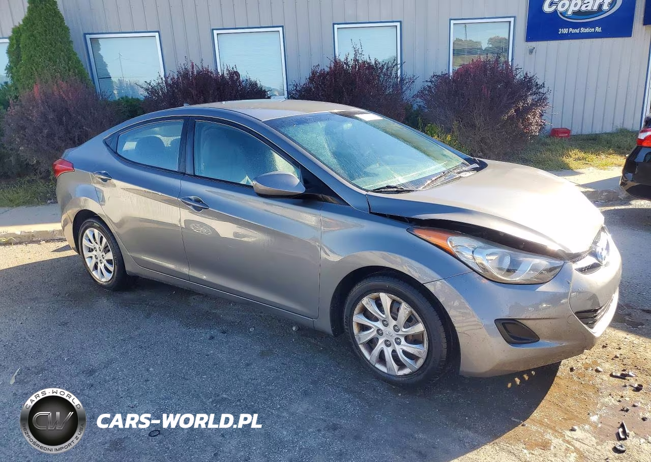 2013 Hyundai Elantra Gls VIN:5NPDH4AE8DH220961 - 4