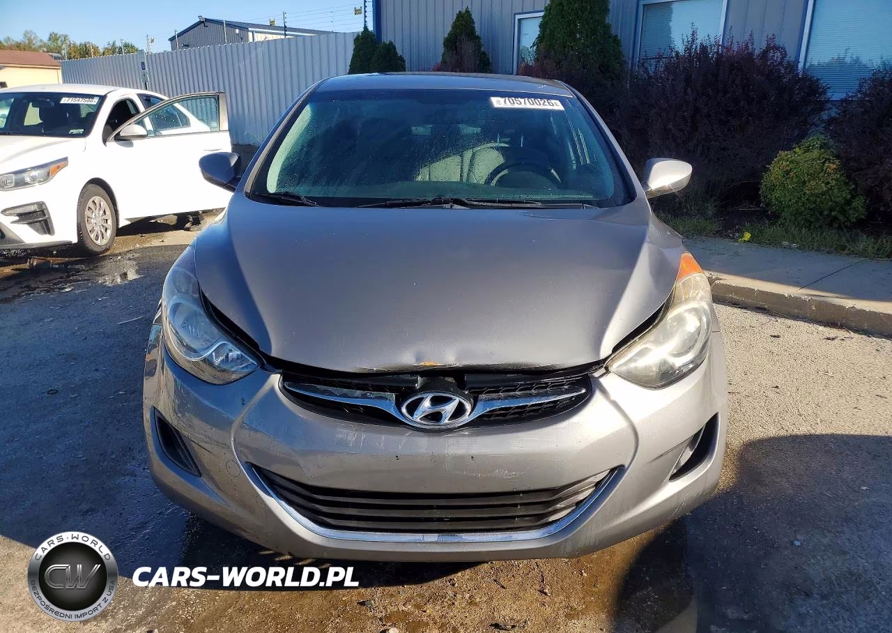 2013 Hyundai Elantra Gls VIN:5NPDH4AE8DH220961 - 5