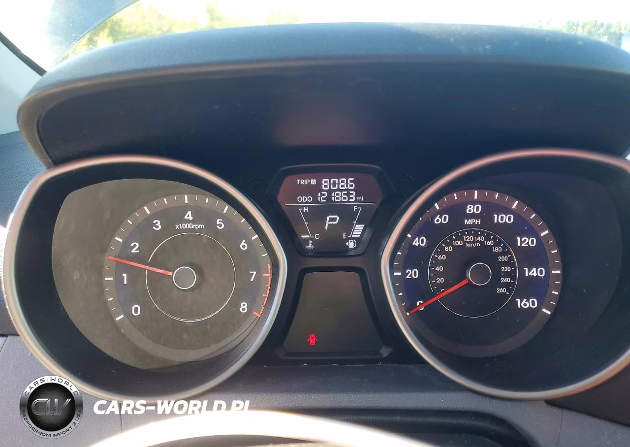 2013 Hyundai Elantra Gls VIN:5NPDH4AE8DH220961 - 9