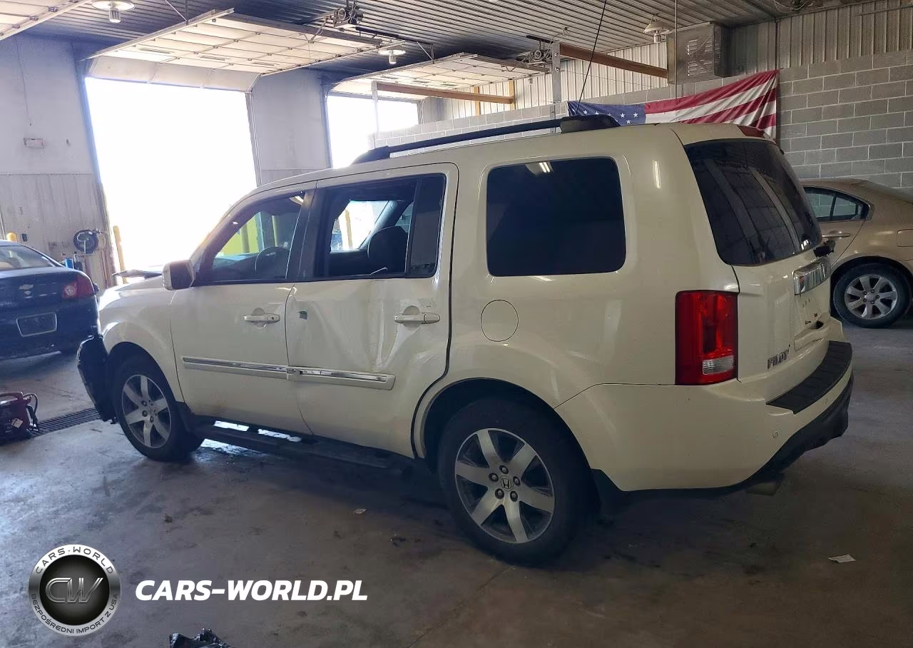 2014 Honda Pilot Touring VIN:5FNYF4H91EB045355 - 2