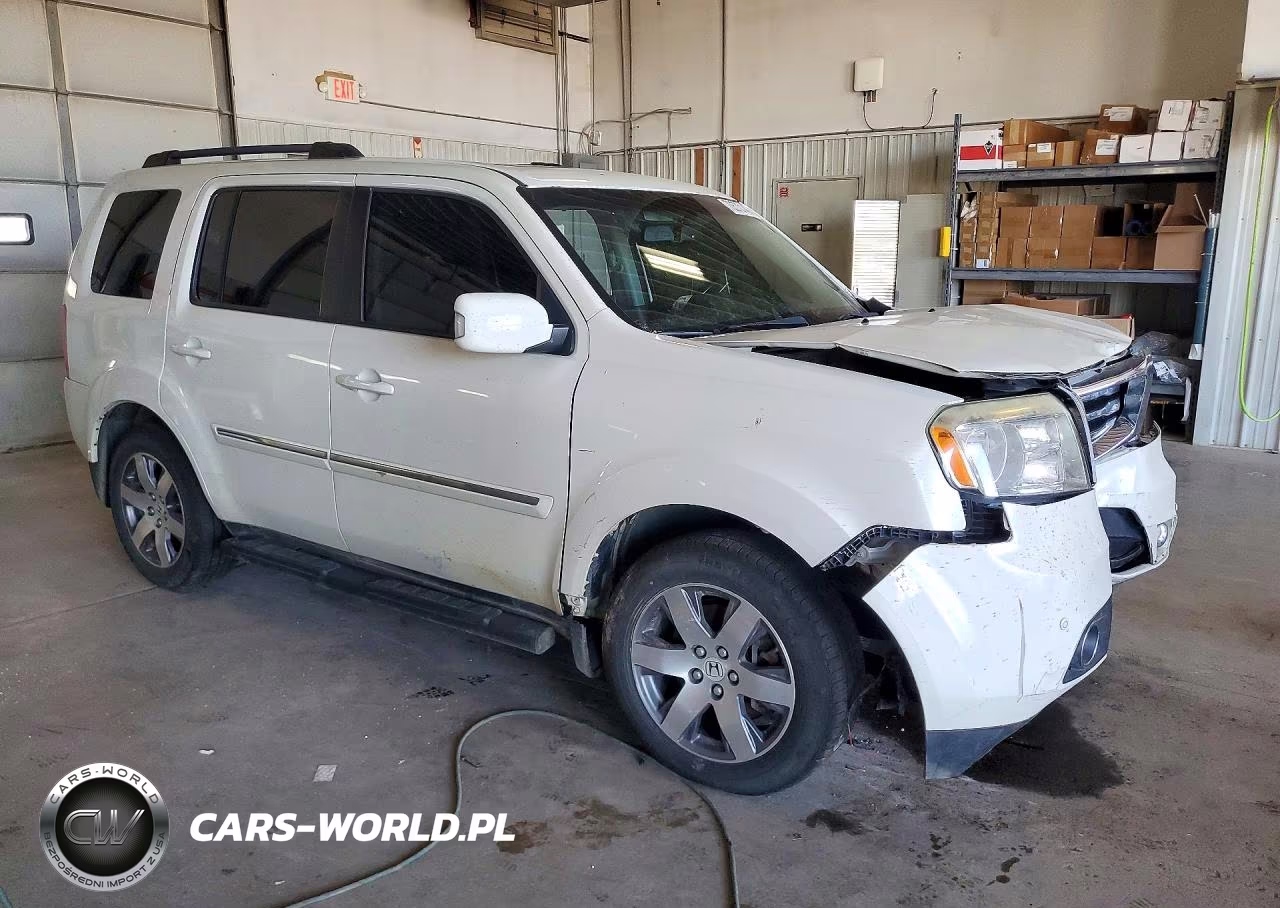 2014 Honda Pilot Touring VIN:5FNYF4H91EB045355 - 4