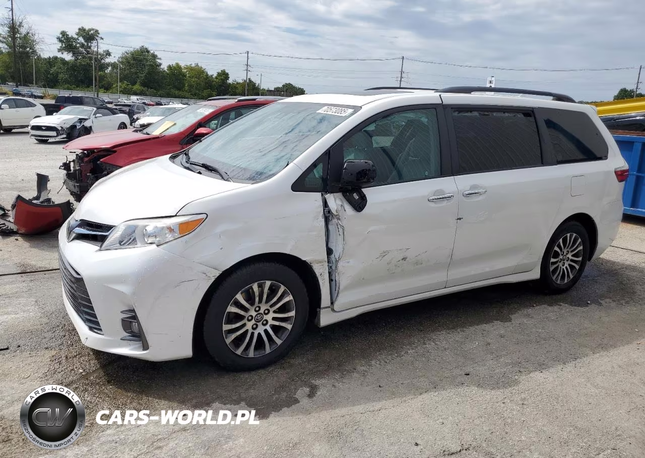 2018 Toyota Sienna Xle 8-Passenger VIN:5TDYZ3DC8JS939619 - 1