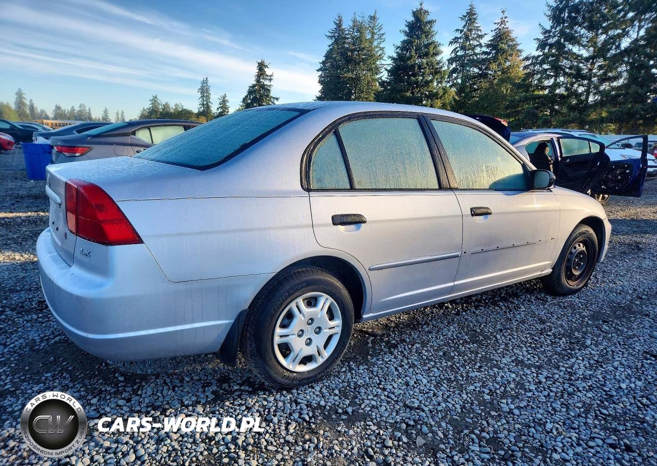 2001 Honda Civic Lx VIN:1HGES16521L075681 - 3