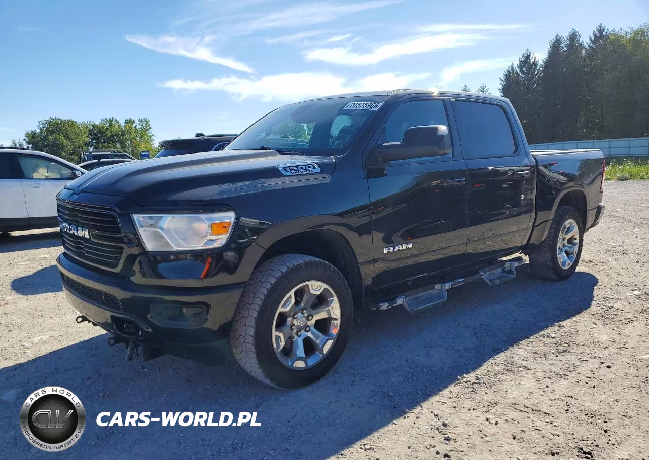 2019 Ram 1500 Big Horn-Lone Star VIN:1C6SRFFT2KN730962 - 1