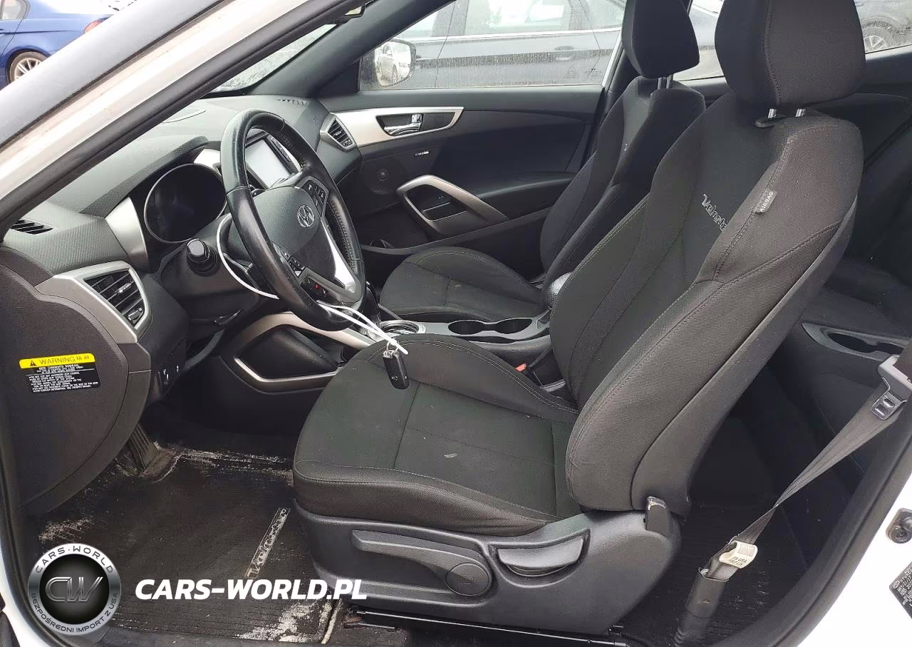 2017 Hyundai Veloster Value Edition VIN:KMHTC6AD3HU322723 - 7