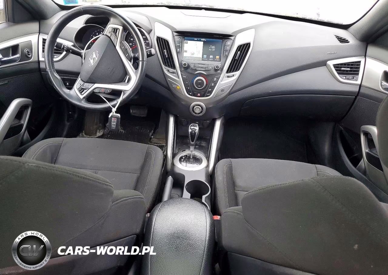 2017 Hyundai Veloster Value Edition VIN:KMHTC6AD3HU322723 - 8