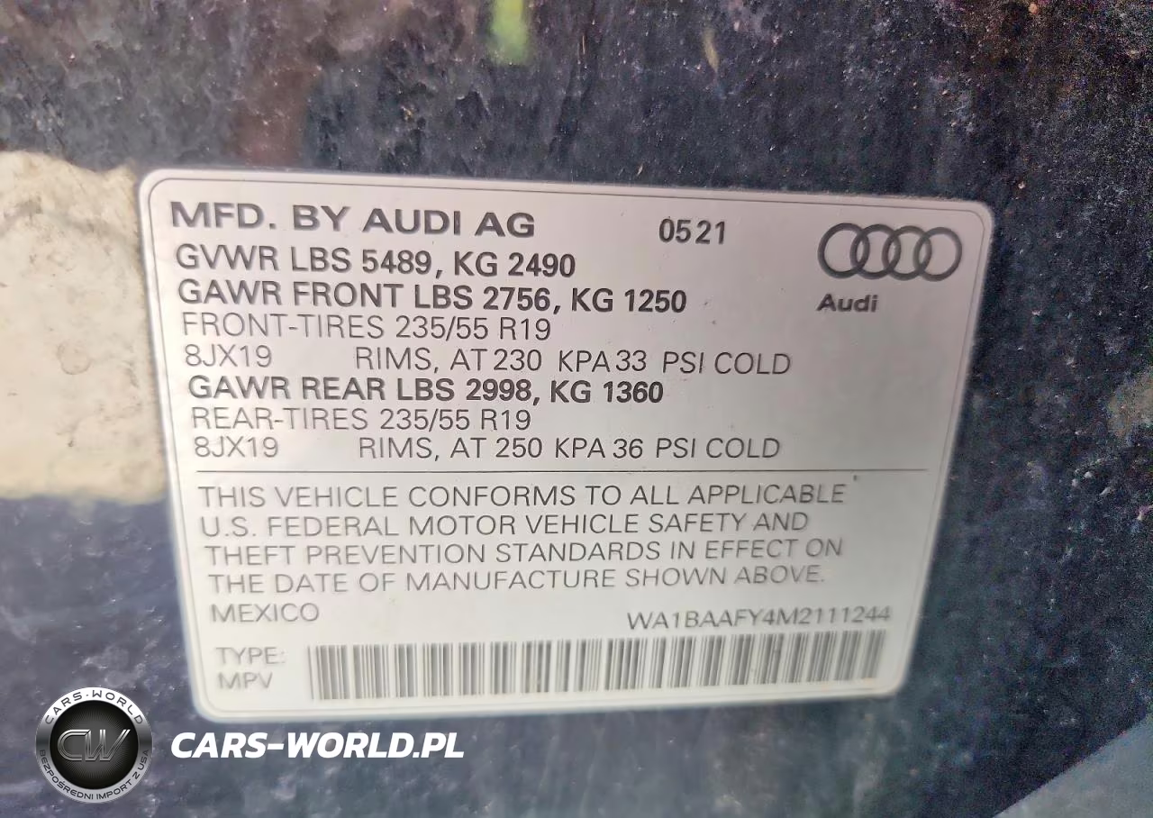 2021 Audi Q5 Premium Plus VIN:WA1BAAFY4M2111244 - 13