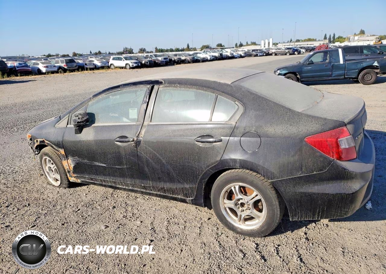 2012 Honda Civic Ex VIN:2HGFB2F80CH321843 - 2