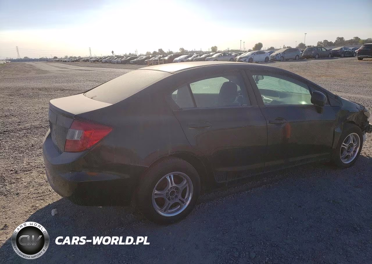 2012 Honda Civic Ex VIN:2HGFB2F80CH321843 - 3