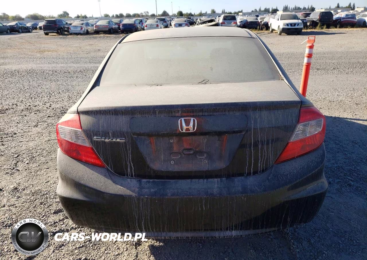 2012 Honda Civic Ex VIN:2HGFB2F80CH321843 - 6
