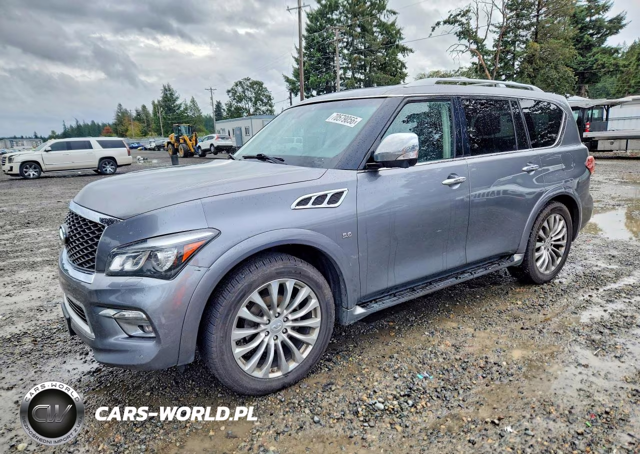 2017 Infiniti Qx80 Base VIN:JN8AZ2NC5H9430692 - 1