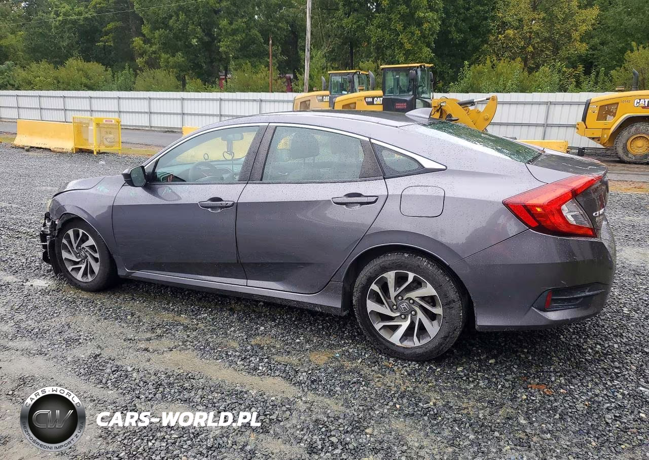 2017 Honda Civic Ex VIN:19XFC2F71HE012789 - 2