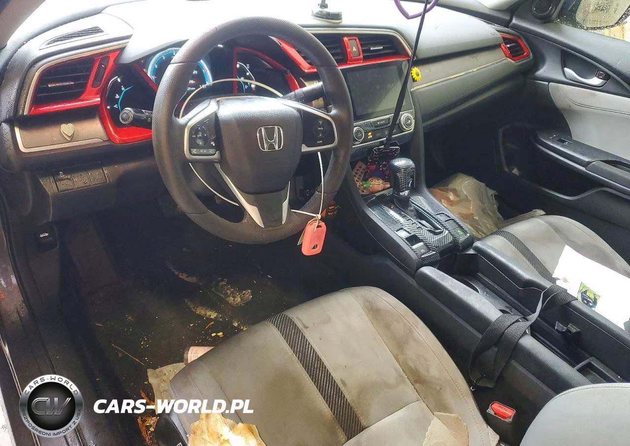 2017 Honda Civic Ex VIN:19XFC2F71HE012789 - 8