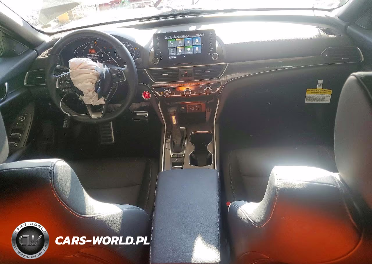 2022 Honda Accord Sport VIN:1HGCV1F32NA118849 - 8