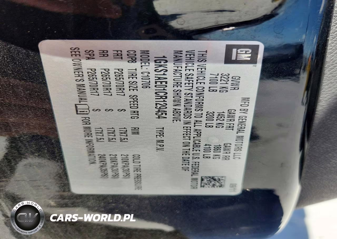 2012 GMC Yukon Sle VIN:1GKS1AE01CR129454 - 14